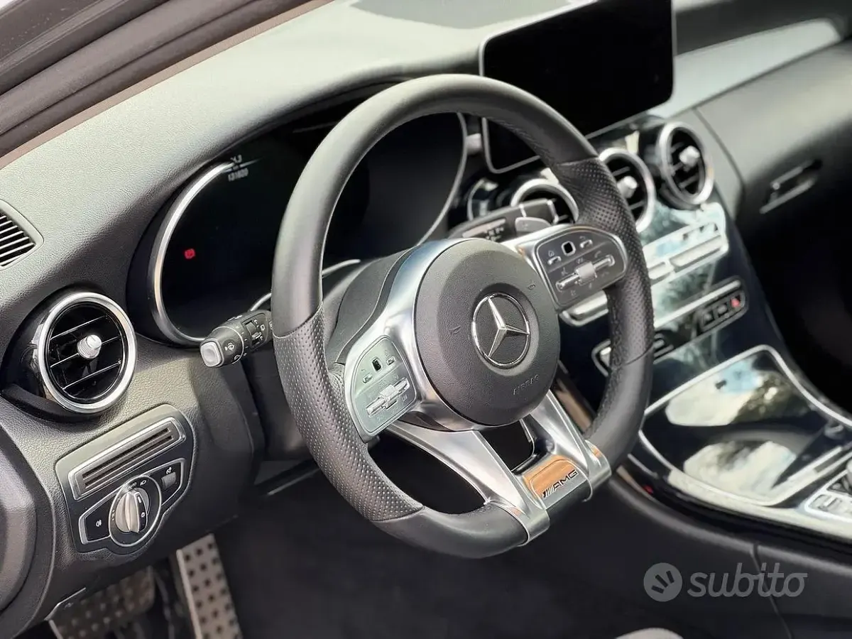 Usata Mercedes C220 Premium 194 CV (142 kW) 2018 Grigio Station wagon