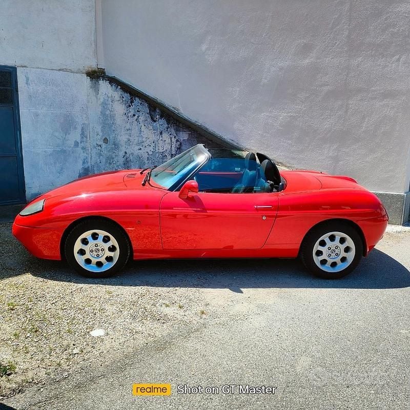 Usata Fiat Barchetta 131 CV (96 kW) 2002 Rosso Cabrio
