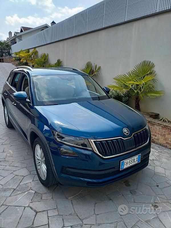 Usata Skoda Kodiaq Style 150 CV (110 kW) 2017 Blu SUV