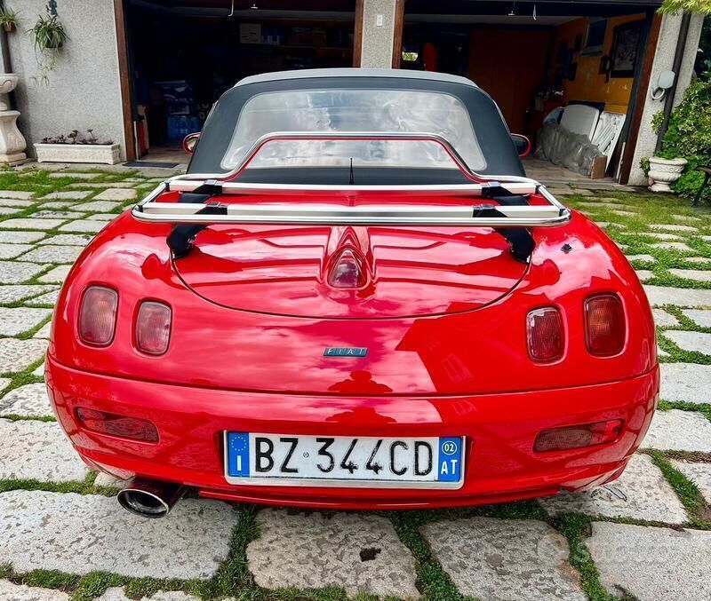 Usata Fiat Barchetta 131 CV (96 kW) 2002 Rosso Cabrio