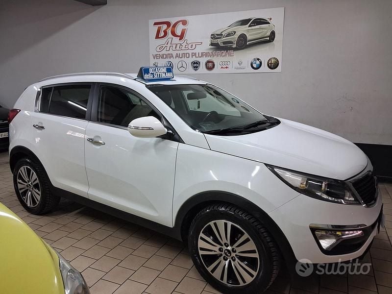 Bianco Usata 2014 Kia Sportage SUV | 8999 € (Ottimo prezzo) - Immagine 1/4
