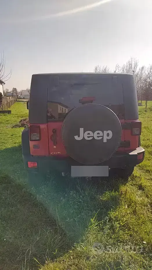 Usata Jeep Wrangler 177 CV (130 kW) 2007 Rosso SUV