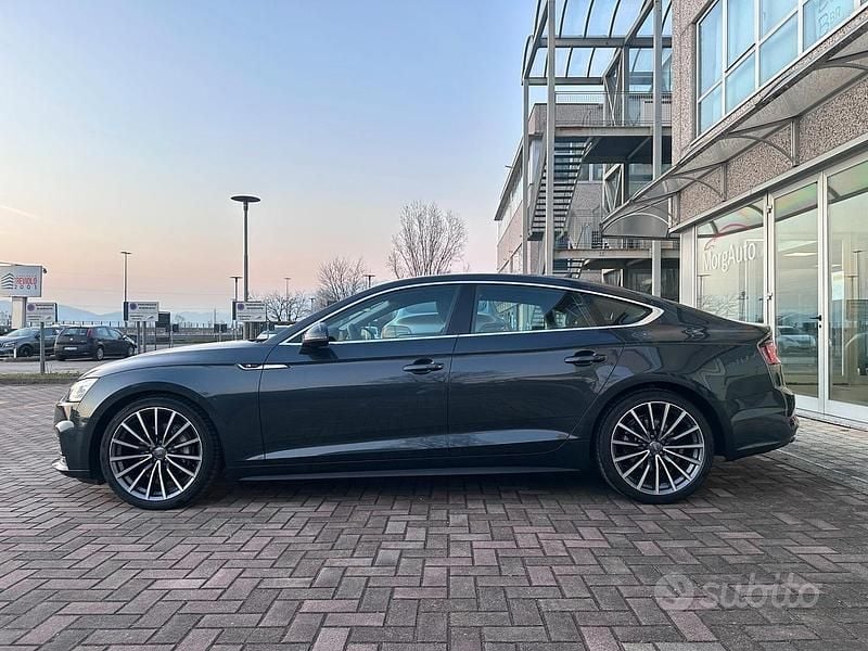 Usata Audi A5 S-Line 190 CV (139 kW) 2019 Grigio Coupé