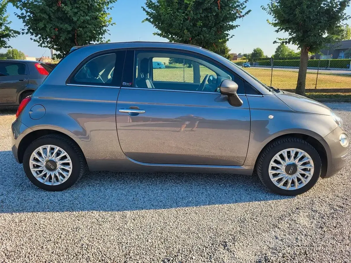 Usata Fiat 500C Lounge 69 CV (50 kW) 2017 Grigio Cabrio