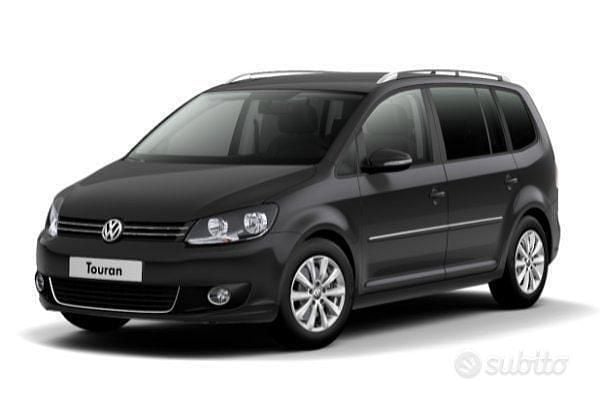 Usata VW Touran Comfortline 105 CV (77 kW) 2011 Nero Monovolume
