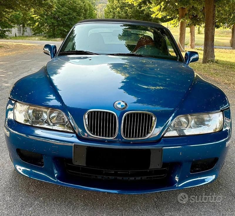 Usata BMW Z3 Efficient Dynamics 170 CV (125 kW) 2001 Blu Cabrio