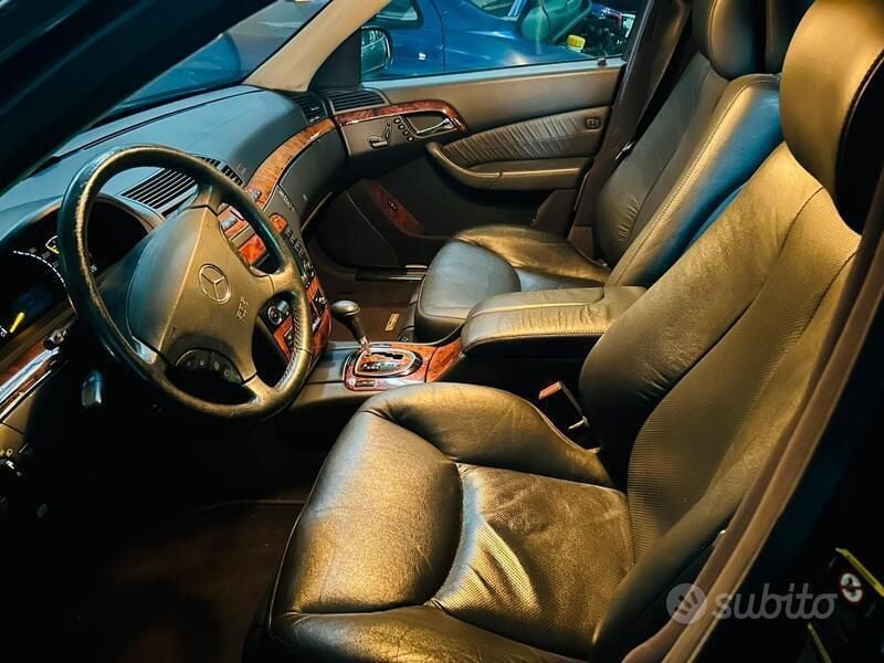 Usata Mercedes S320 204 CV (150 kW) 2003 Nero Berlina