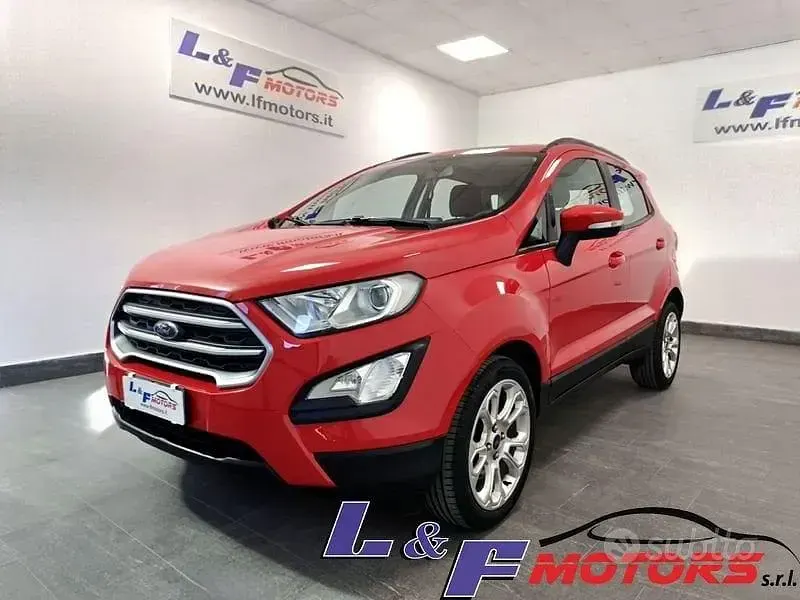 Usata Ford Ecosport 100 CV (73 kW) 2019 Rosso SUV