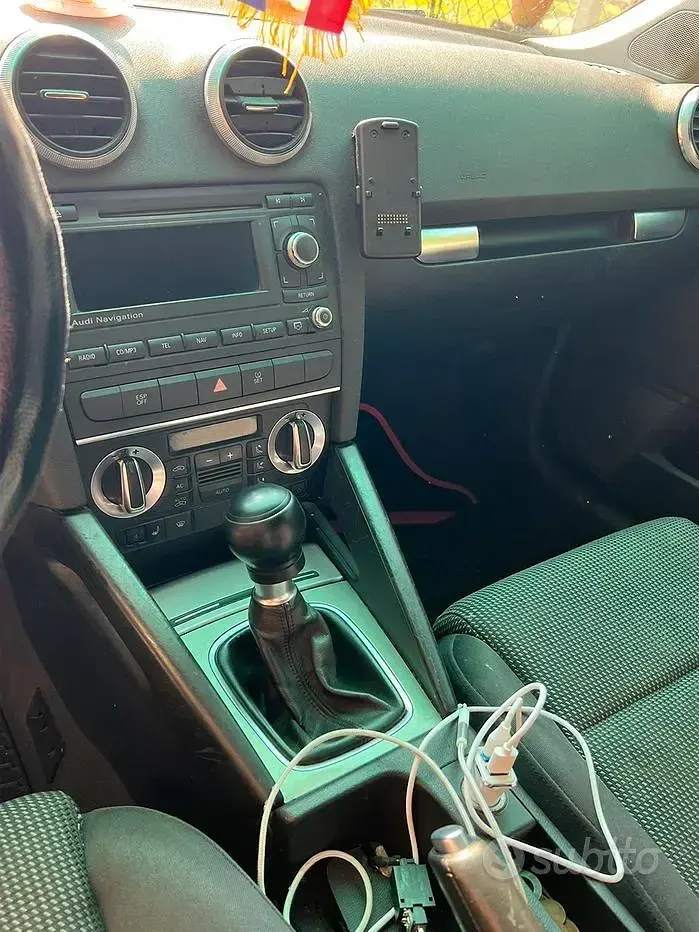 Usata Audi A3 140 CV (102 kW) 2009 Grigio Utilitaria
