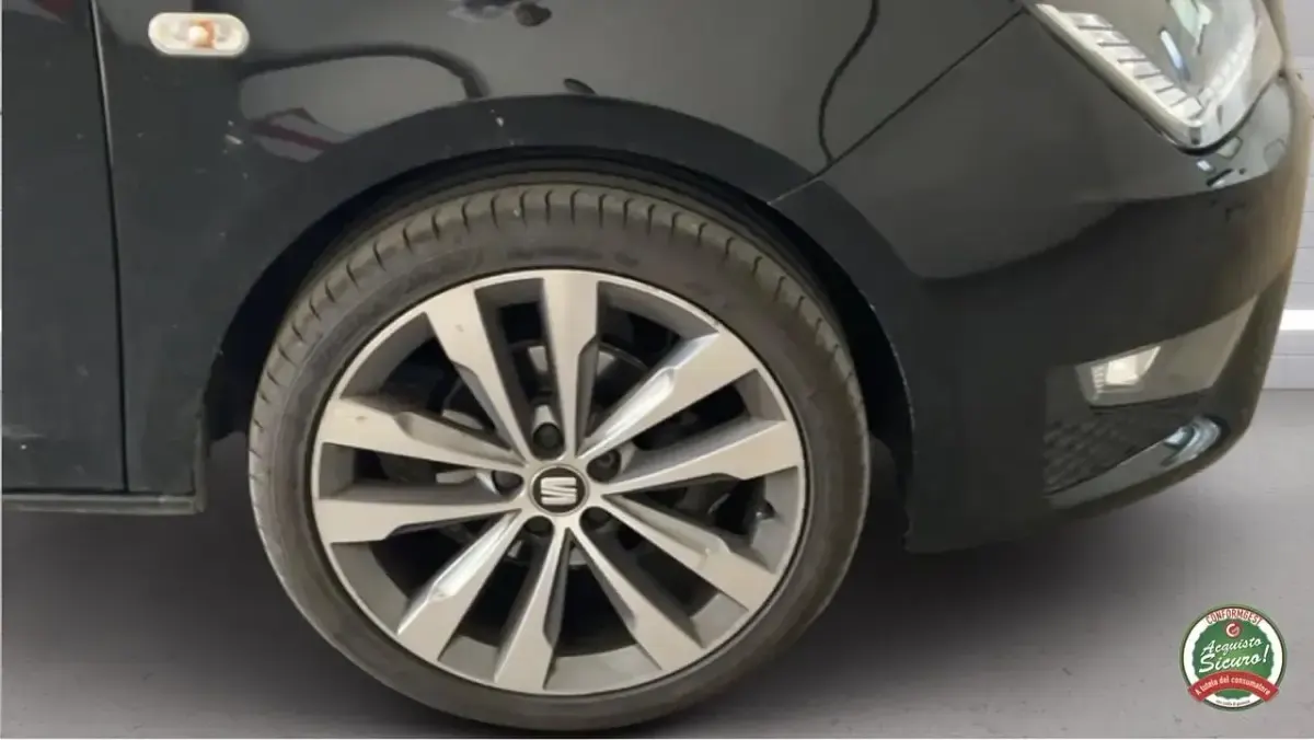 Usata Seat Ibiza FR 90 CV (66 kW) 2017 Nero Berlina