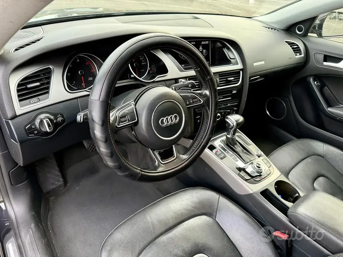 Usata Audi A5 Sportback S-Line 177 CV (130 kW) 2013 Nero Utilitaria