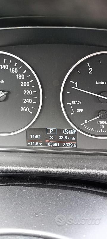 Usata BMW 318 Comfort Edition 150 CV (110 kW) 2015 Grigio Station wagon