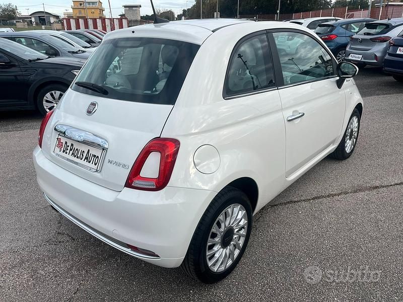 Usata Fiat 500 Dolcevita 70 CV (51 kW) 2022 Bianco Utilitaria