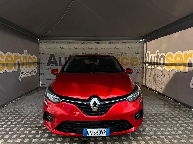 Usata Renault Clio V Intens 101 CV (74 kW) 2020 Rosso Berlina