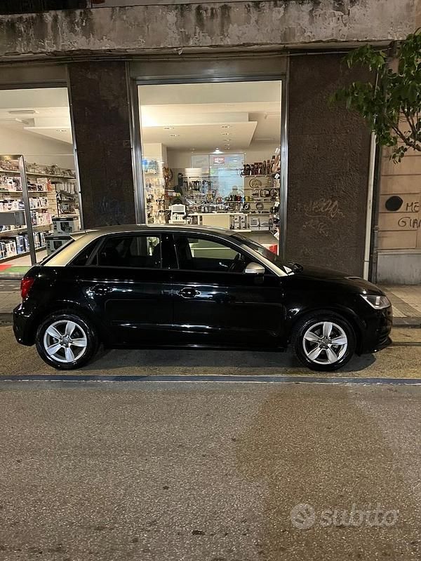 Usata Audi A1 90 CV (66 kW) 2015 Nero Utilitaria