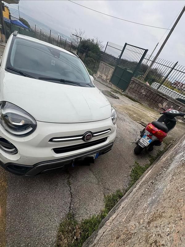 Usata Fiat 500 Cross 120 CV (88 kW) 2018 Bianco Berlina