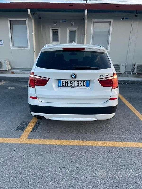 Usata BMW X3 Efficient Dynamics 184 CV (135 kW) 2012 Bianco SUV