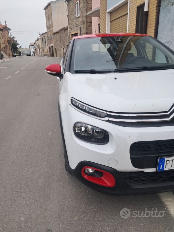 Usata Citroën C3 102 CV (75 kW) 2019 Bianco Utilitaria