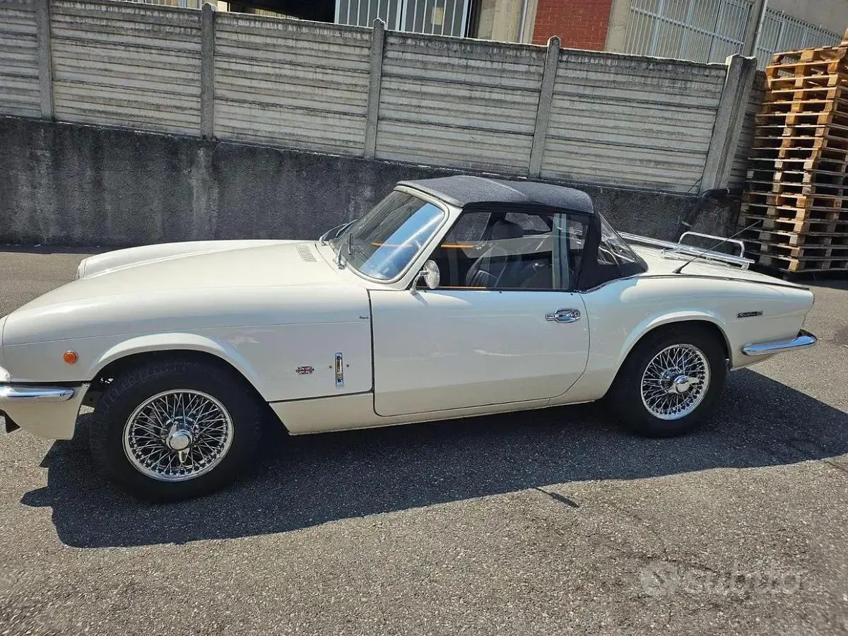 Usata Triumph Spitfire 1970 Bianco Cabrio