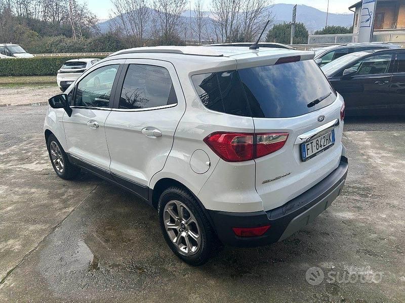 Usata Ford Ecosport Titanium 100 CV (73 kW) 2019 Bianco SUV