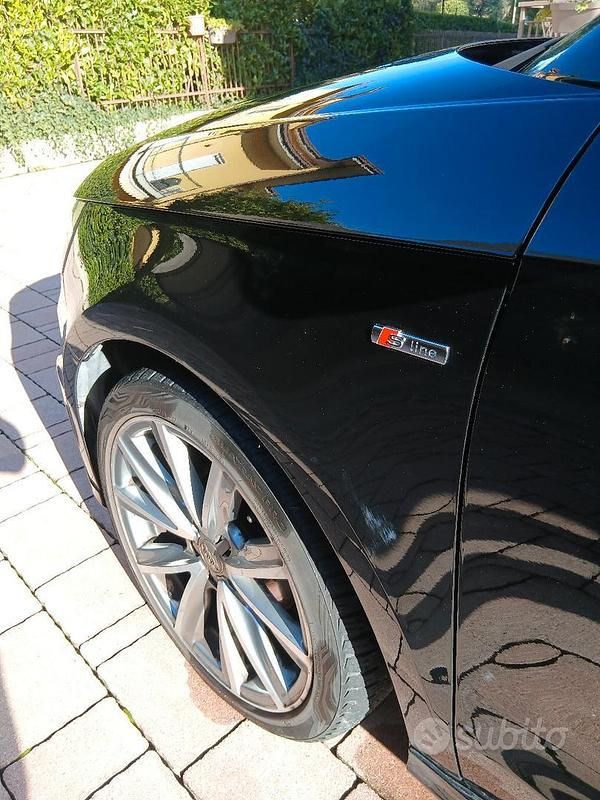 Usata Audi A1 S-Line 90 CV (66 kW) 2015 Nero Utilitaria