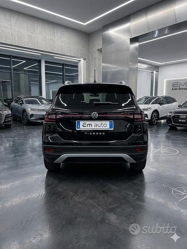 Usata VW T-Cross Advance 116 CV (85 kW) 2021 Nero SUV