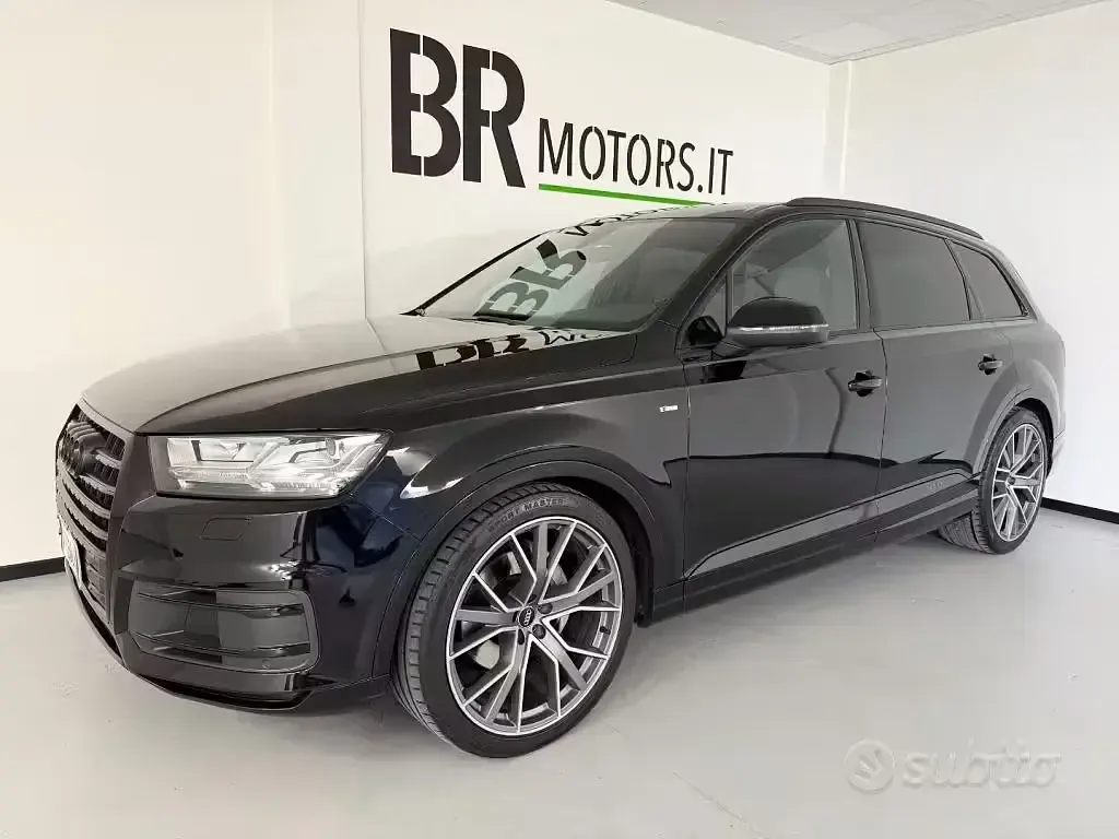 Usata Audi Q7 S-Line 218 CV (160 kW) 2016 Nero SUV