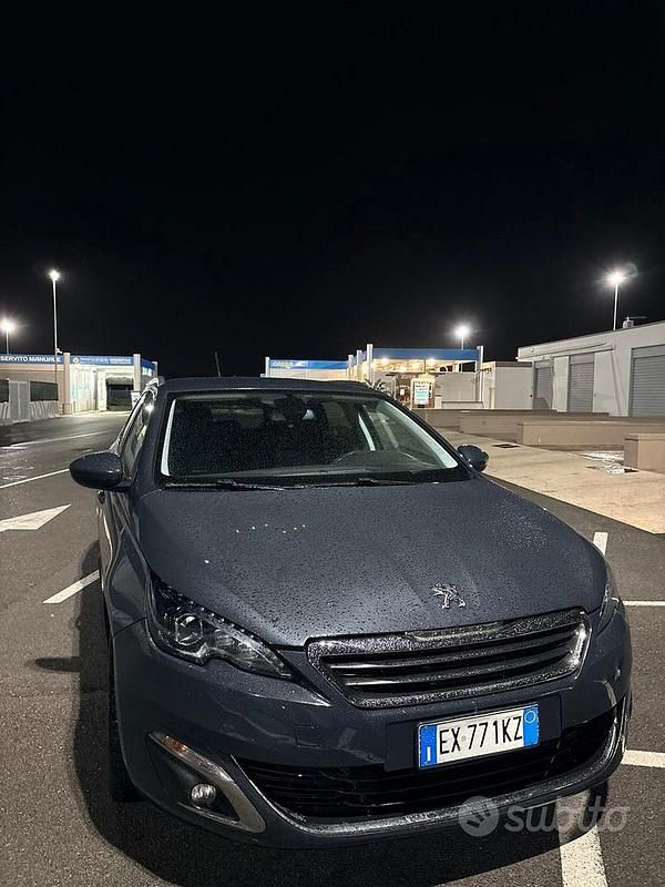 Usata Peugeot 308 Allure 115 CV (84 kW) 2014 Blu Station wagon
