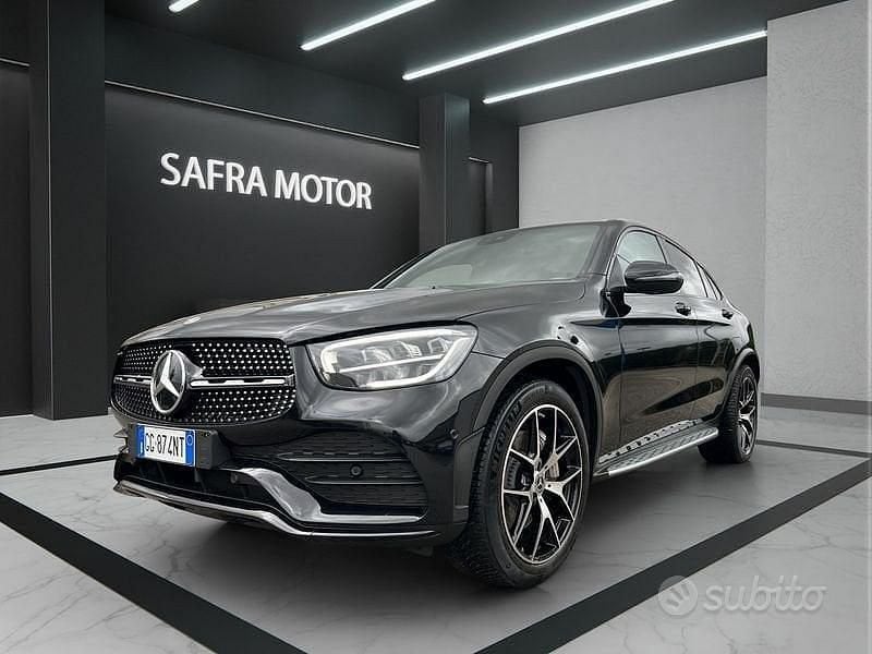 Usata Mercedes GLC220 Premium 194 CV (142 kW) 2022 Nero Coupé