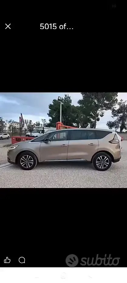 Usata Renault Espace 160 CV (117 kW) 2018 Monovolume