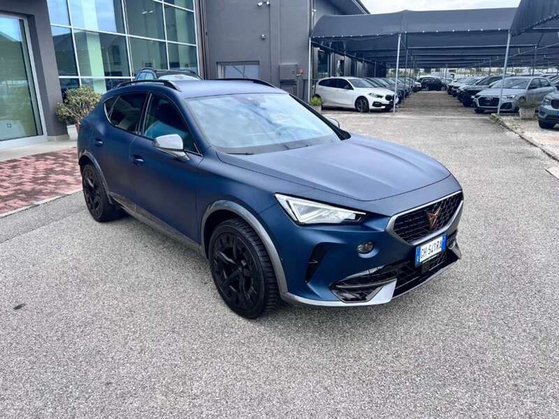 Usata Cupra Formentor 150 CV (110 kW) 2022 Blu opaco SUV