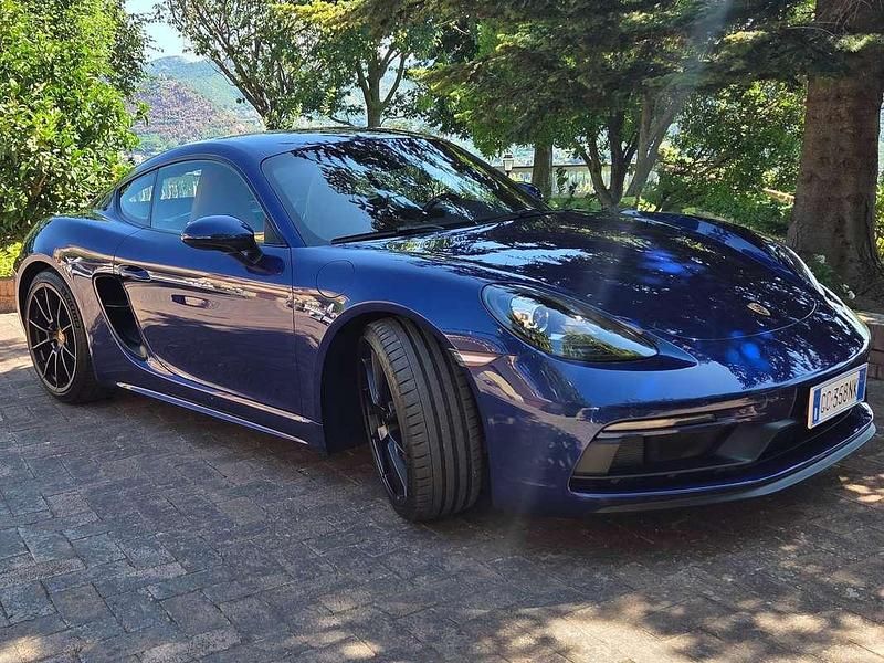 Usata Porsche 718 Cayman 400 CV (294 kW) 2021 Blu/azzurro Coupé