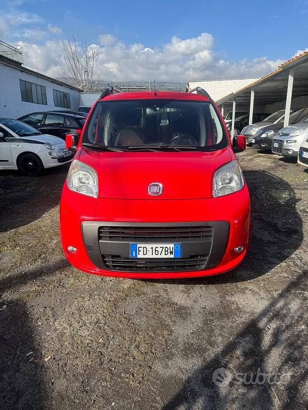 Usata Fiat Qubo Dynamic 80 CV (58 kW) 2016 Rosso Monovolume