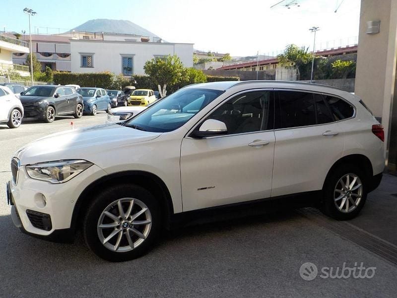 Usata BMW X1 Advantage 150 CV (110 kW) 2018 Bianco SUV