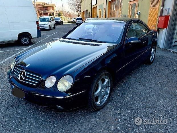 Usata Mercedes CL600 367 CV (269 kW) 2000 Blu Coupé