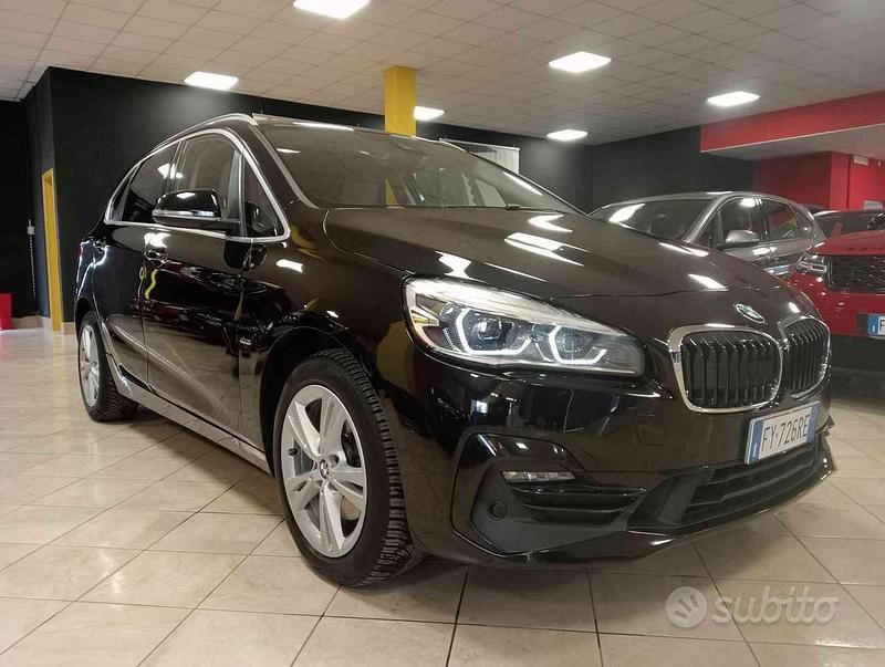 Usata BMW 218 Active Tourer Sport Line 2019 Nero Monovolume