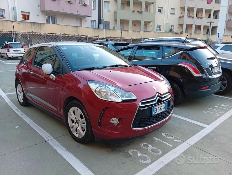 Usata Citroën DS3 2012 Rosso Utilitaria