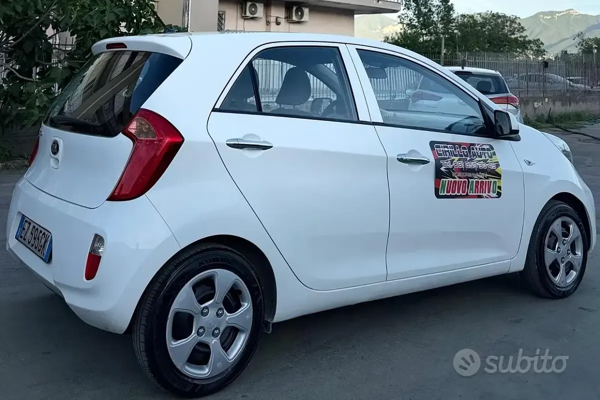 Usata Kia Picanto 69 CV (50 kW) 2015 Bianco Utilitaria