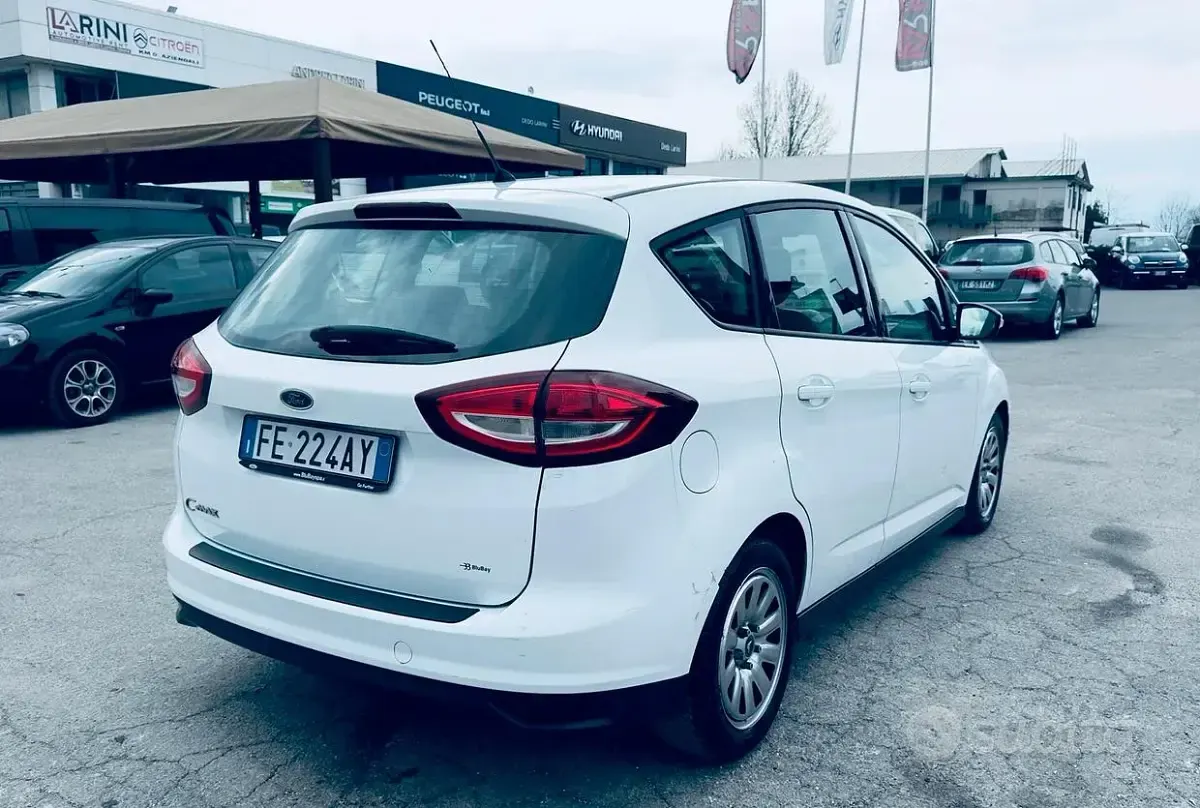 Usata Ford C-MAX Business Edition 95 CV (69 kW) 2016 Bianco Monovolume