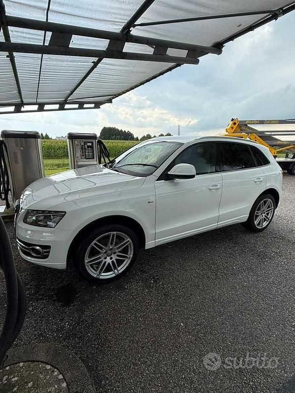 Usata Audi Q5 S-Line 170 CV (125 kW) 2009 Bianco SUV