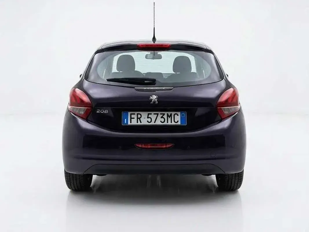 Usata Peugeot 208 Allure 75 CV (55 kW) 2018 Blu/azzurro Utilitaria