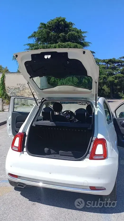 Usata Fiat 500 69 CV (50 kW) 2016 Bianco Berlina