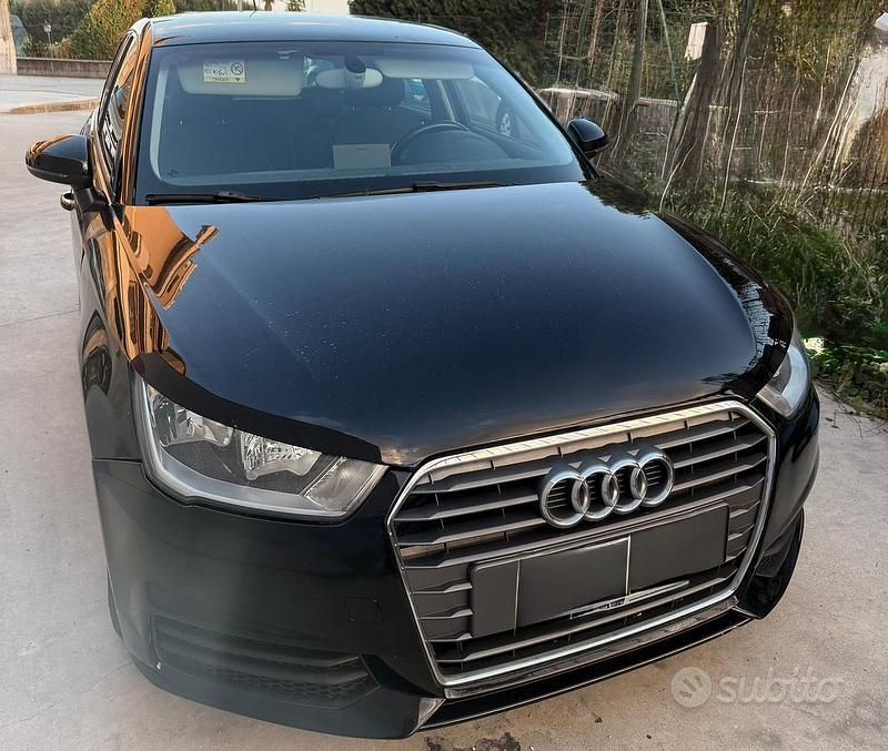 Usata Audi A1 90 CV (66 kW) 2016 Nero Utilitaria