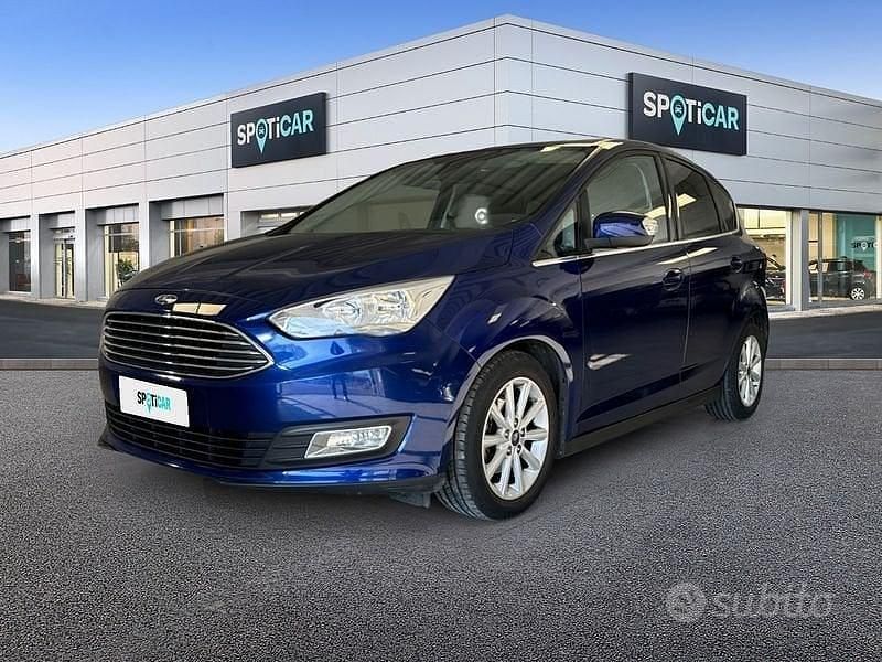 Usata Ford C-MAX Titanium X 120 CV (88 kW) 2016 Blu/azzurro Monovolume