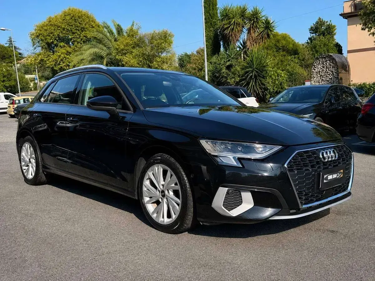 Usata Audi A3 Advanced 116 CV (85 kW) 2021 Nero Berlina