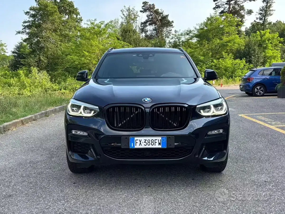 Usata BMW X3 M Sport 190 CV (139 kW) 2018 Blu SUV