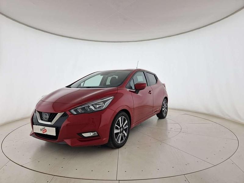 Rosso Usata 2020 Nissan Micra Acenta Due volumi | 12.400 € (Buon prezzo) - Immagine 1/4