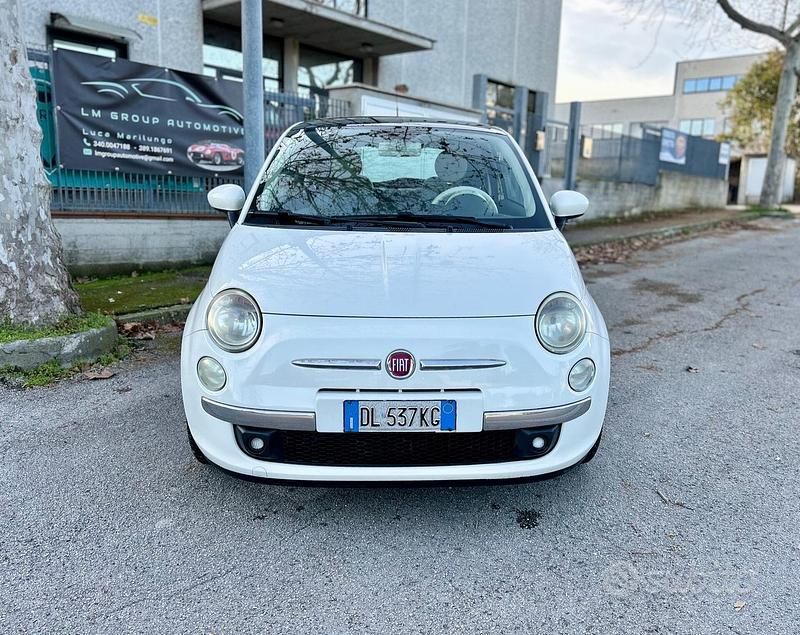 Usata Fiat 500 Lounge 75 CV (55 kW) 2007 Bianco Berlina