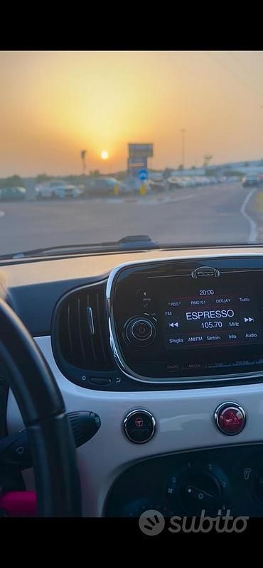 Usata Fiat 500 Lounge 2016 Bianco Berlina