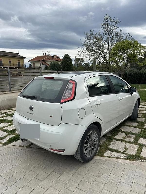 Usata Fiat Punto 77 CV (56 kW) 2012 Bianco Utilitaria